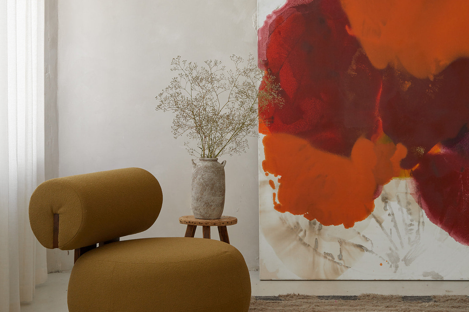 Mira Vase - Distressed Taupe