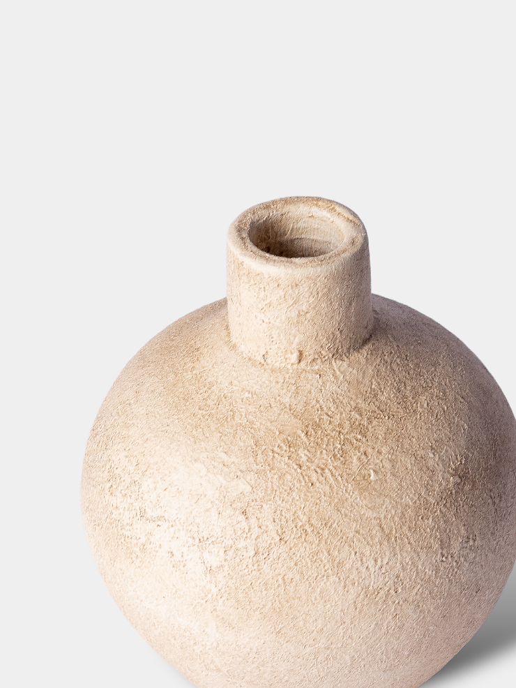 Apple Vase - Rustic Gold